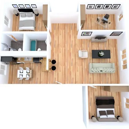 Le Bleu - Parking - 2 - 1 Bureau *